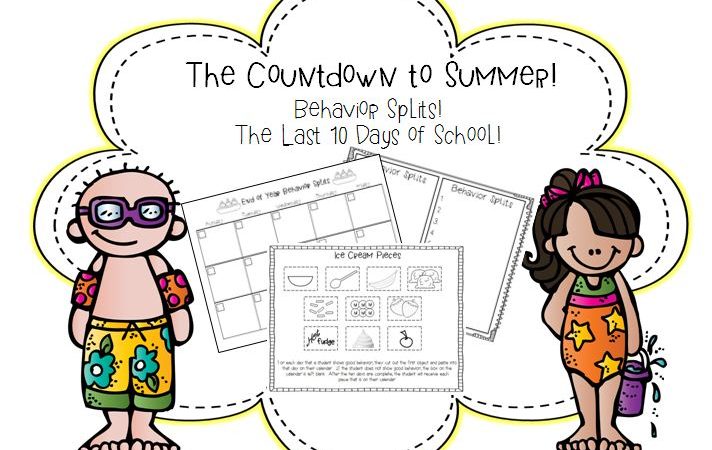 End Of Year Countdown & Behavior