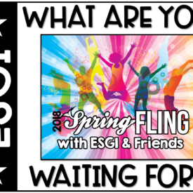 Spring Fling 2018 with ESGI & Friends!