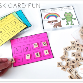 Alphabet Task Cards: FREE and FUN!