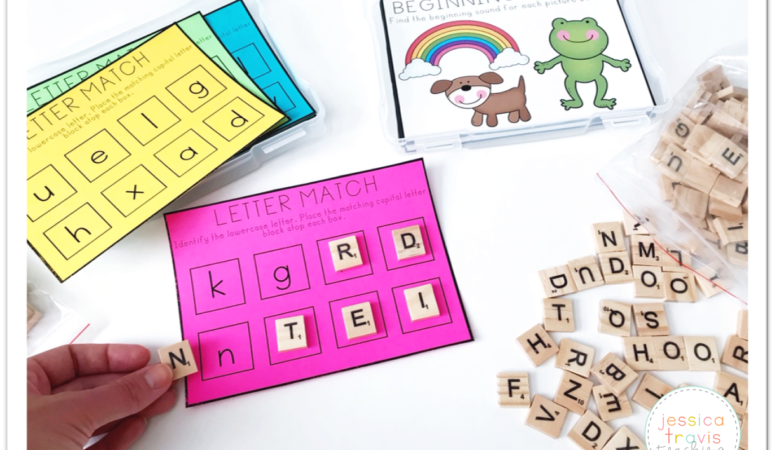 Alphabet Task Cards: FREE and FUN!