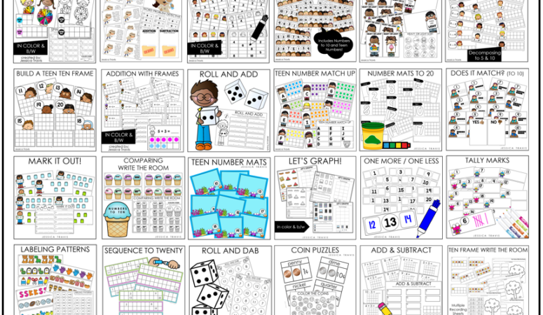 No Tricks…Just TREATS!  31 Free Math Stations