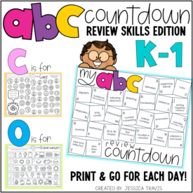 ABC Countdown ~ Review Edition {and FREE!}
